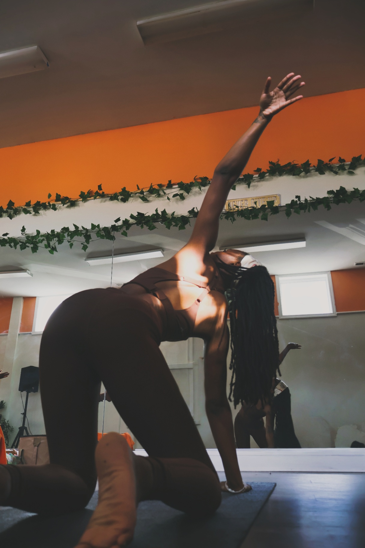Movement practice in the Sacred House studio
